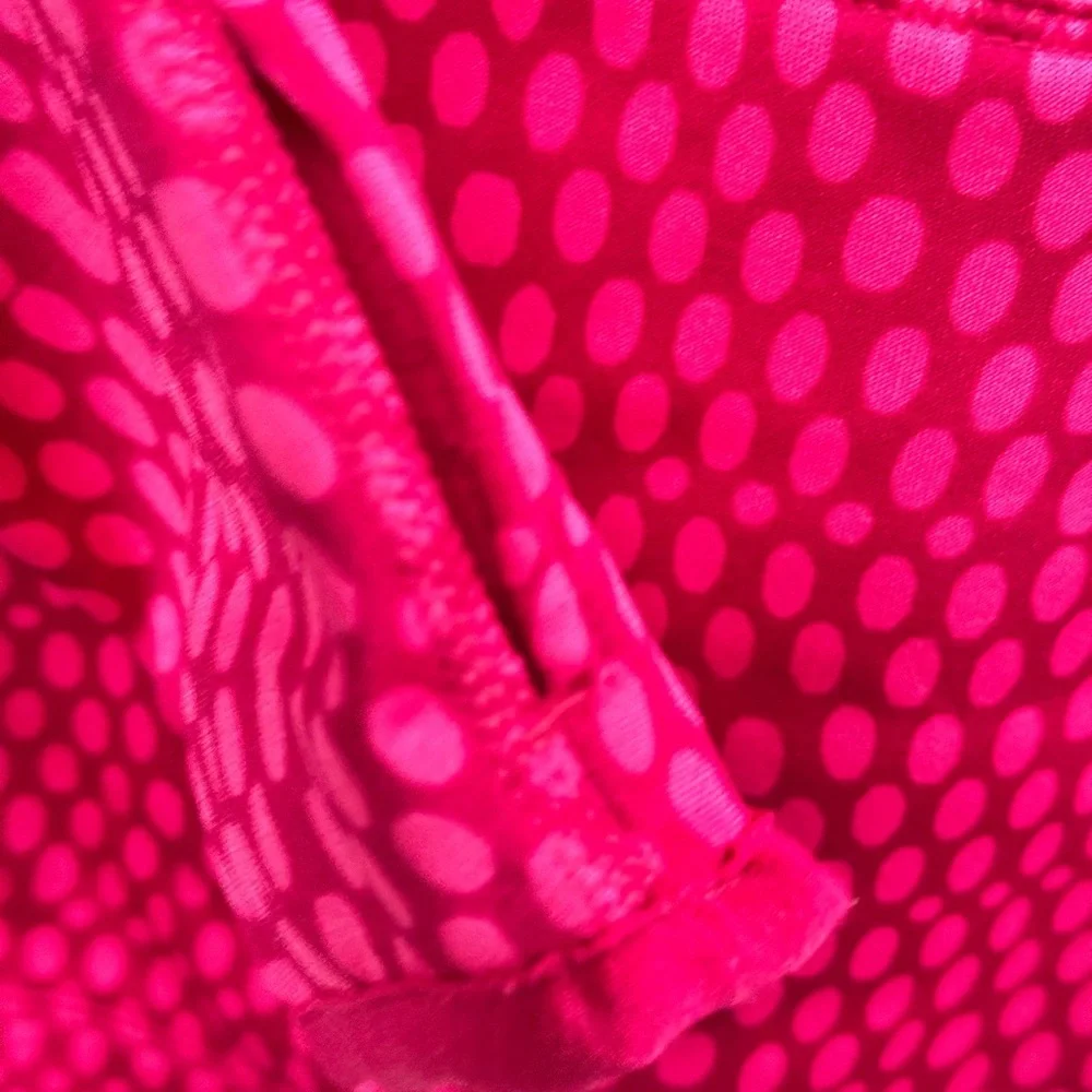 Nike Women's Fuchsia Patterned Hoodie
